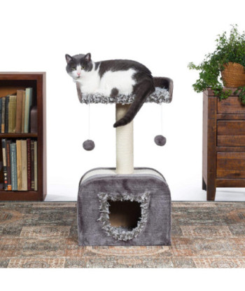 Prevue Pet Products Kitty Power Paws Shag Hideaway
