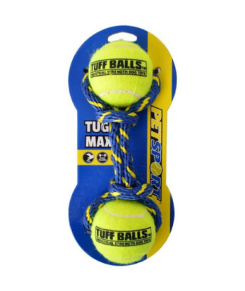Petsport Tug Max Tuff Balls Dog Toy - 1 Count