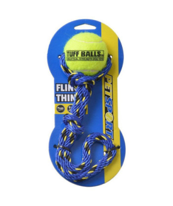 Petsport Tuff Ball Fling Thing Dog Toy - Medium (2.5in.  Ball)