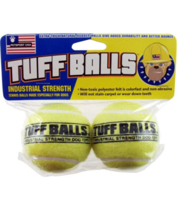 Petsport Tuff Ball Dog Toy - Original - 2 Pack