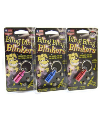 Petsport USA Bling Bling Blinkers - Assorted Colors - 1 Pack