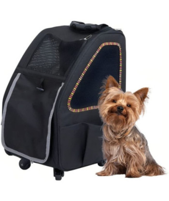 Petique 5-in-1 Pet Carrier for Dogs Cats and Small Animals Sunset Strip - 1 count