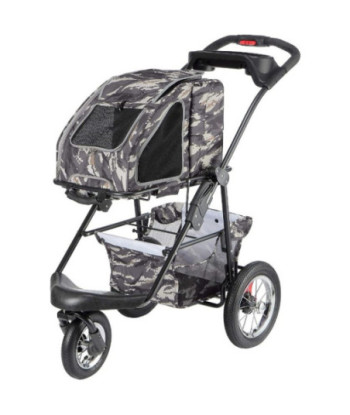 Petique 5-in-1 Pet Stroller Travel System Army Camo - 1 count