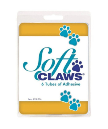 Soft Claws Nail Cap Adhesive Refill - 6 count