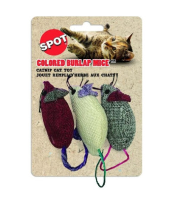 Spot Spotnips Colored Catnip Assorted Toys - 3 Pack