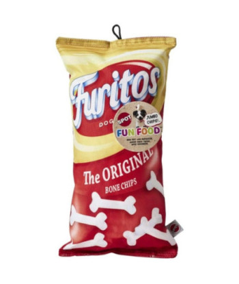 Spot Fun Food Furitos Chips Plush Dog Toy - 1 count