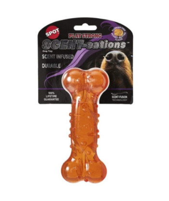 Spot Scent-Sation Peanut Butter Scented Bone - 6in.  - 1 count