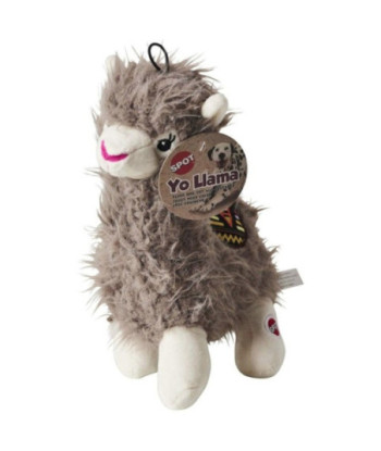 Spot Yo Llama Plush Dog Toy Assorted Colors - 1 count