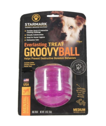Starmark Everlasting Treat Groovy Ball Medium - 1 count