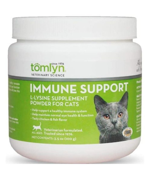 Tomlyn L-lysine Powder for Cats - 100 Grams