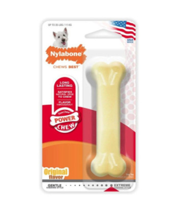 Nylabone Dura Chew Dog Bone - Original Flavor - Regular (1 Pack)