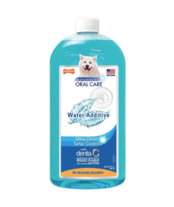 Nylabone Advanced Oral Care Water Additive Ultra Clean Tartar Control for Dogs - 32 oz