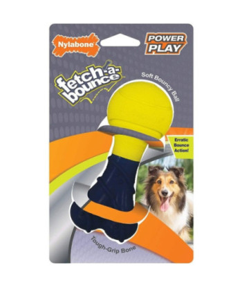 Nylabone Power Play Fetch-a-Bounce Rubber 5in.  Dog Toy - 1 count