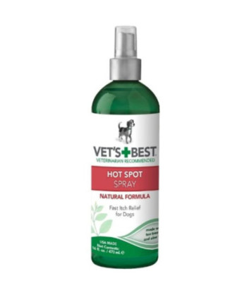 Vets Best Hot Spot Itch Relief Spray for Dogs - 16 oz