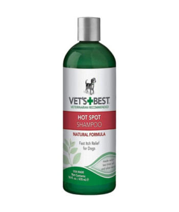 Vets Best Hot Spot Itch Relief Shampoo for Dogs - 16 oz