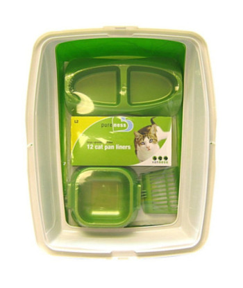 Van Ness Cat Starter Kit - 19in.L x 15in.W x 4.25in.H