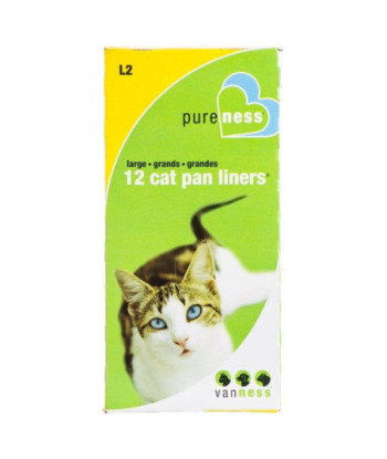 Van Ness Cat Pan Liners - Large (12 Pack)