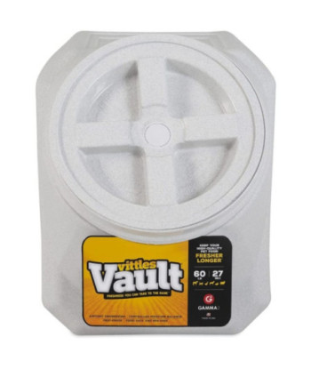 Vittles Vault Airtight Pet Food Container - Stackable - 60 lbs Capacity
