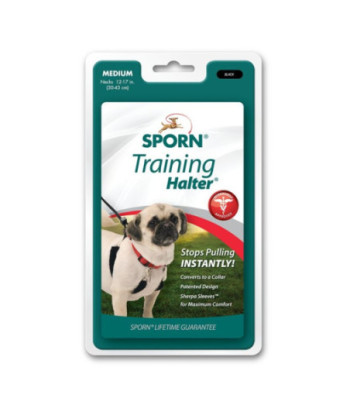 Sporn Original Training Halter for Dogs Red - Medium