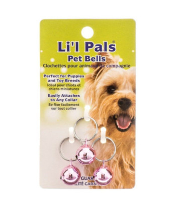 Lil Pals Pet Bells - Pink - 3 Pack