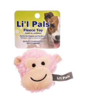 Lil Pals Fleece Monkey Dog Toy - 1 count