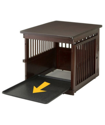 Richell End Table Dog Crate - Medium
