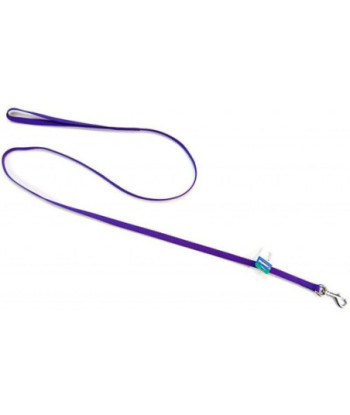 Coastal Pet Nylon Lead - Purple - 4' Long x 3/8in.  Wide