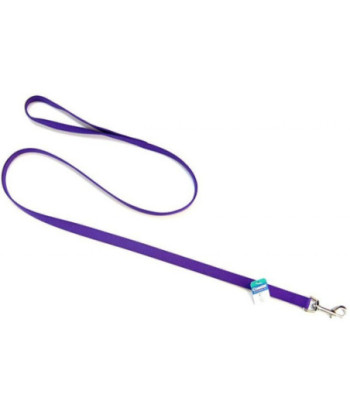 Coastal Pet Nylon Lead - Purple - 4' Long x 5/8in.  Wide