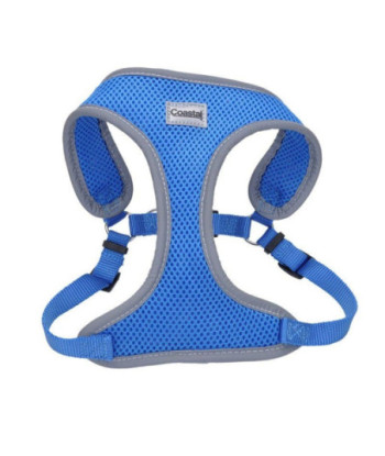 Coastal Pet Comfort Soft Reflective Wrap Adjustable Dog Harness - Blue Lagoon - X-Small - 16-19in.  Girth - (5/8in.  Straps)