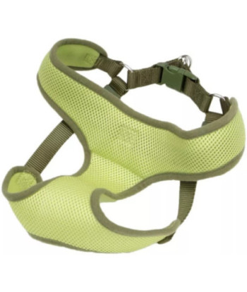 Coastal Pet Comfort Soft Nylon Adjusable Harness - Lime - Small (Girth Size 19in. -23in. )