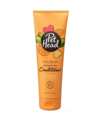 Pet Head Ditch the Dirt Deodorizing Conditioner for Dogs Orange with Aloe Vera - 8.4 oz