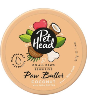 Pet Head Sensitive Paw Butter for Dogs Coconut with Shea Butter - 1.4 oz