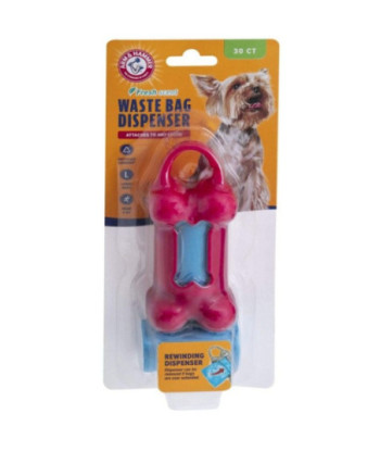 Arm and Hammer Waste Bag Bone Dispenser Assorted Colors - 1 count