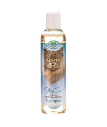 Bio Groom Silky Cat Tearless Protein & Lanolin Shampoo - 8 oz